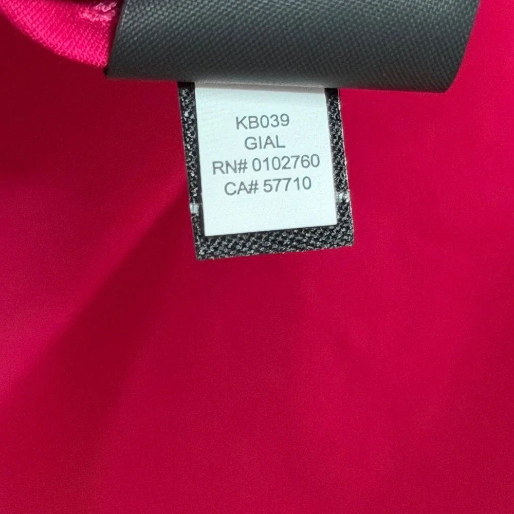 NWT Kate Spade Poplin One Shoulder Sabrina Dress Bow Midi Pink Rosa Plum Size 10